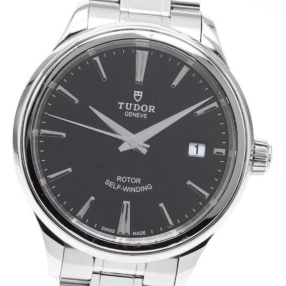 TUDOR style 12500 Date black Dial Automatic Men's Watch_891621 - Picture 1 of 6